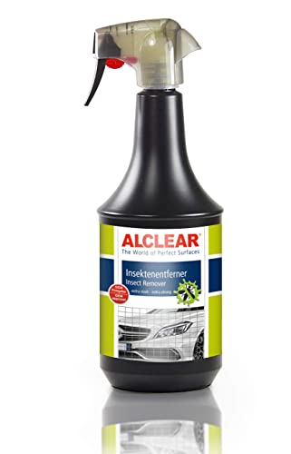 ALCLEAR 721IX quitainsectos coche desoxidante prelimpiador limpiador de insectos para pintura de coche, cromados y piezas de plástico, 1.000 ml