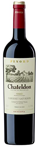 Pinord Chateldon Cabernet Sauvignon Vino Reserva - 750 ml, vino reserva en crianza en barrica de roble