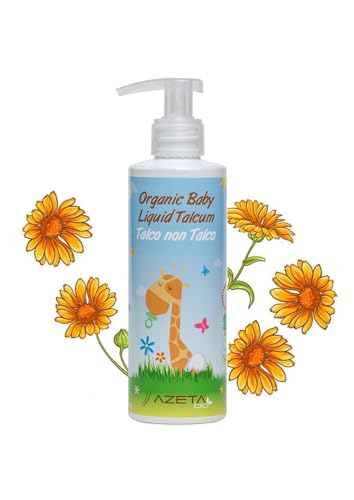 Organic Baby Liquid Talcum - AZETAbio - 200 ml