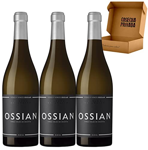 Ossian - Envío 24 H - Mejor Vino Blanco Verdejo - Alma Carraovejas - Enviado por Cosecha Privada (3 x Botella 75 cl, Ossian)