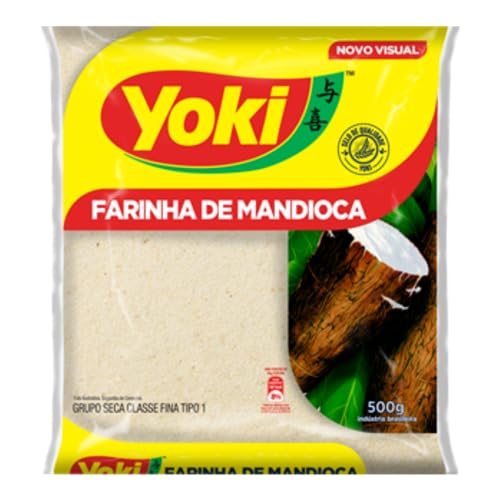Yoki - Harina de tapioca cruda, 500 g