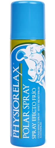 Physiorelax Polar Spray Efecto Frío para el Masaje | Especial Piernas y Pies | Ingredientes Naturales 150 ml