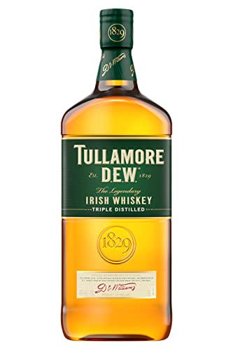 Tullamore DEW Whiskey Irlandés Triple mezcla, 1l