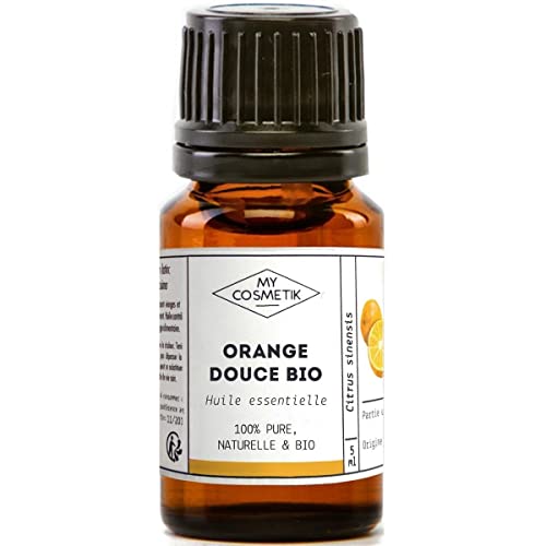 Aceite esencial de Naranja Dulce orgánico - MY COSMETIK - 10 ml
