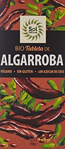 Solnatural Tableta De Algarroba Bio 70 G 100 g