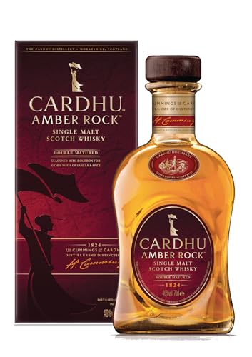 Cardhu Amber Rock, whisky escocés, con Estuche de Regalo, 700ml
