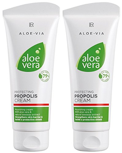 LR Crema de propóleos de aloe vera de Aloe Via (2 x 100 ml)