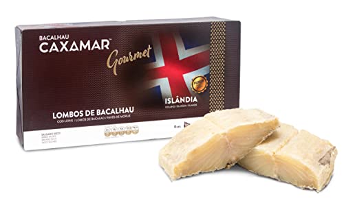 Caxamar - Lomo de Bacalao Gourmet Seco y Salado (Islandia e Islas Feroe) 4Kg - Producto de Portugal