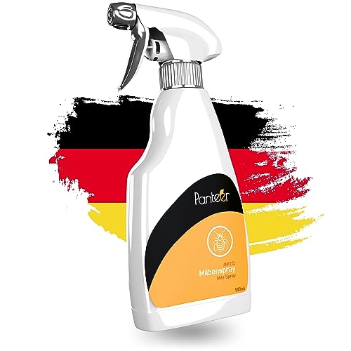 Spray Antiácaros - 500 ml - Agente para Fundas de Colchones y Textiles - Combate Eficazmente Los ácaros sin Permetrina - Muy Eficaz Gracias al Acetamiprid - Spray Antiácaros - Fabricado en Alemania