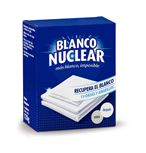 Iberia Blanco Nuclear - Blanqueante en polvo, 6 sobres, 120gr