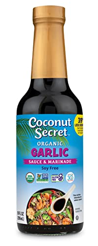 Coconut Secret - Salsa del ajo de Aminos del coco - 10 la Florida. onza.