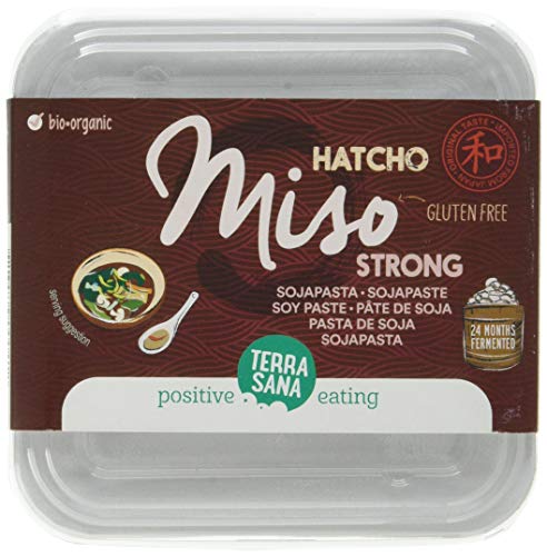 Terrasana Hatcho Miso Strong Pasta De Soja (Sin Pasteurizar) 300 G 300 ml