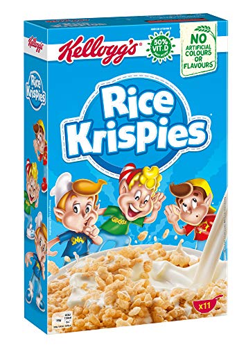 Kellogg's Cereales Rice Krispies - 2 Paquetes de 340 gr - Total: 680 gr
