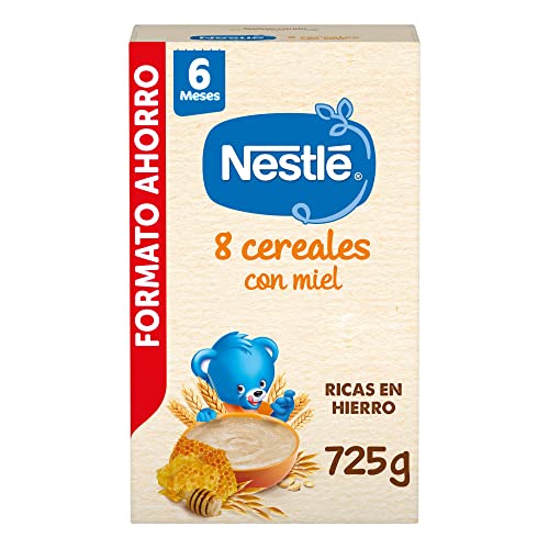Nestlé Nestle Papilla 8 Cereales con Miel, 725 g