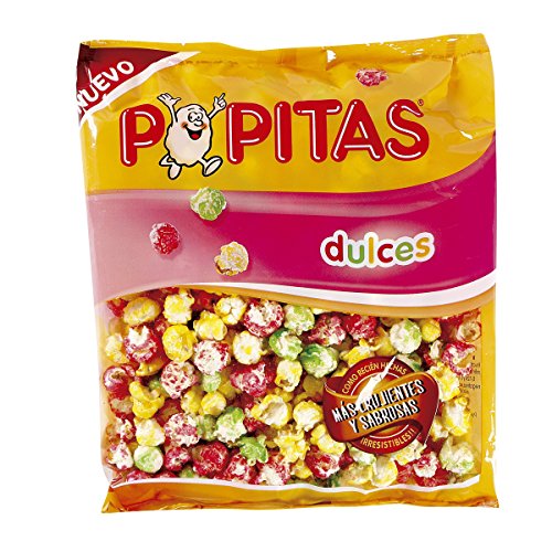 Popitas - Palomitas Expansionadas Dulces de Colores - Bolsa de 200 Gramos.